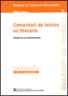 Comentari de textos no literaris. Àmbit de la Comunicació. Graduat en Educació Secundària. Mòdul comú 7